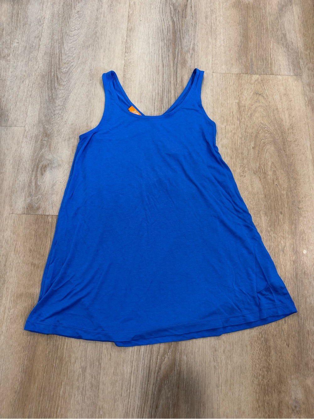 Women’s Royal Blue Tank Top with Twist Back